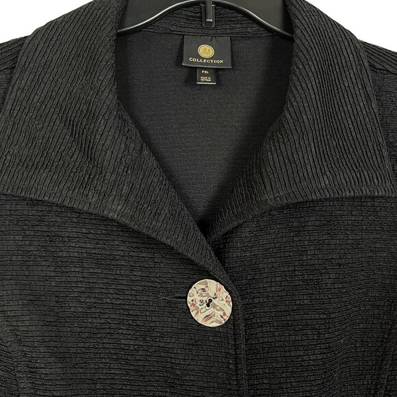 JM Collections 3/4 Sleeve Lightweight Jacket - Picture 4 of 11